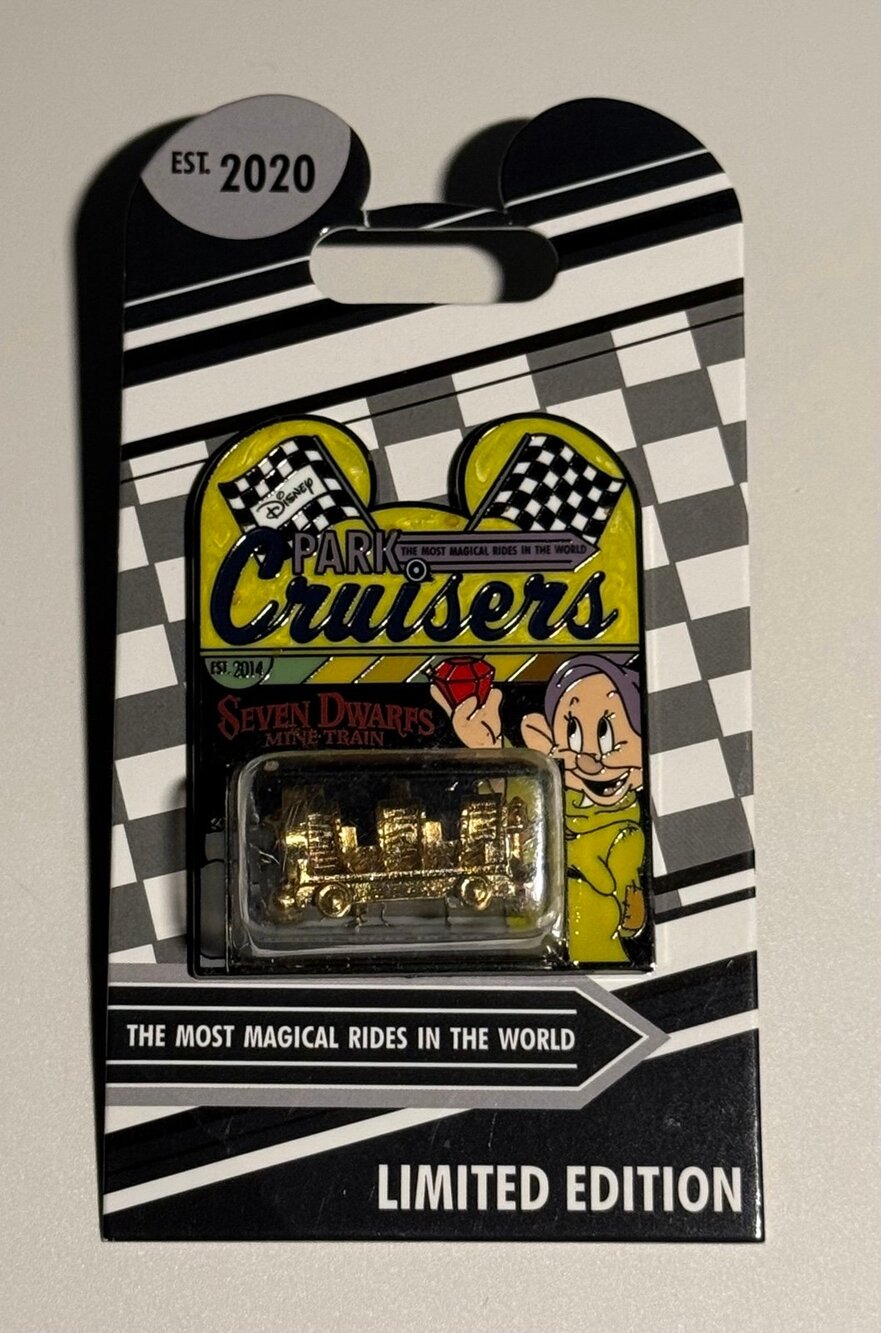 2020 Disney Parks Snow White LE Cruisers Pin.